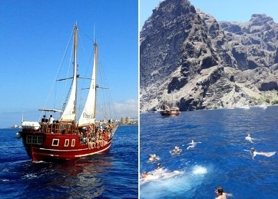 Piraten-Bootsfahrt auf Teneriffa